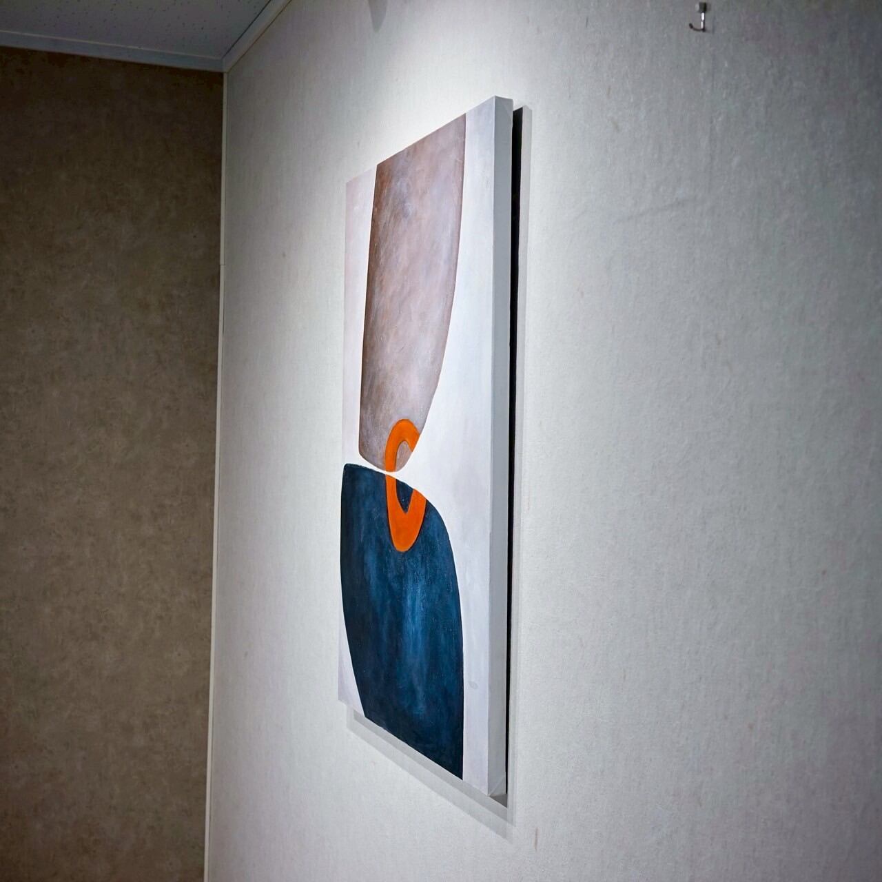 輸入品 油絵 抽象画 壁掛け アート 110×80 現代 美術 絵 絵画