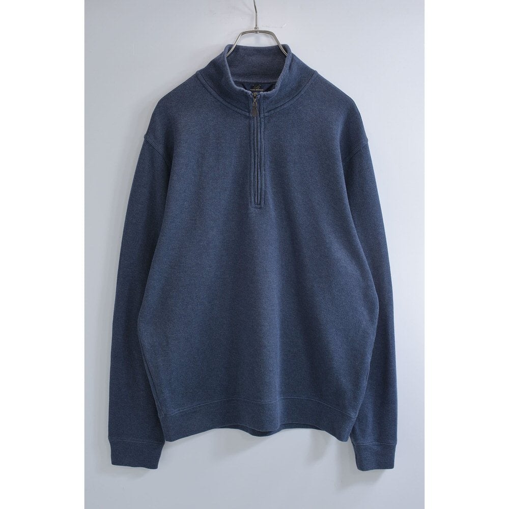 346 BROOKS BROTHERS ブルックス・ブラザーズ ハーフジップ コットン
