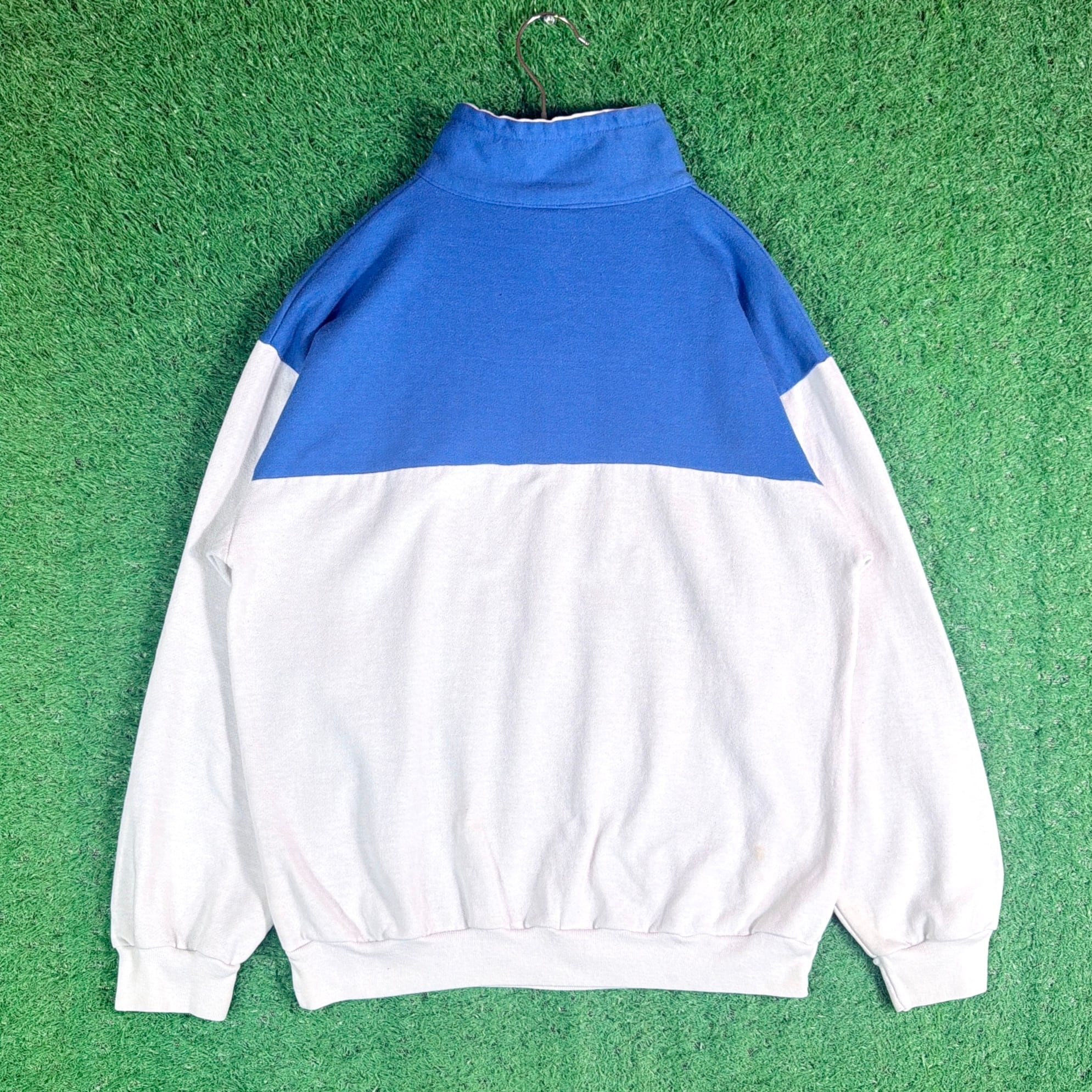 Lady's】 80s San Francisco ハーフジップ スウェットシャツ