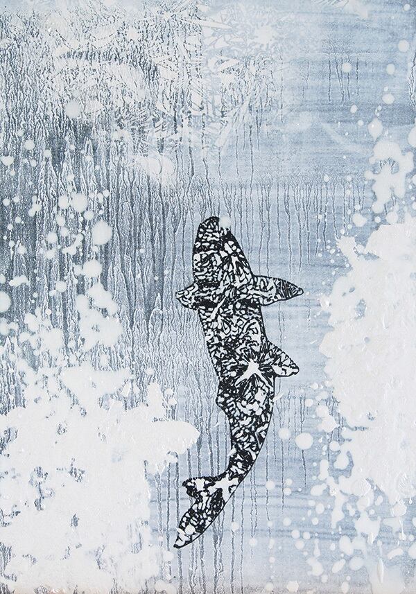 鯉魚登瀧図-アルカディアへ（2015年）/ 片山雅史 Katayama Masahito