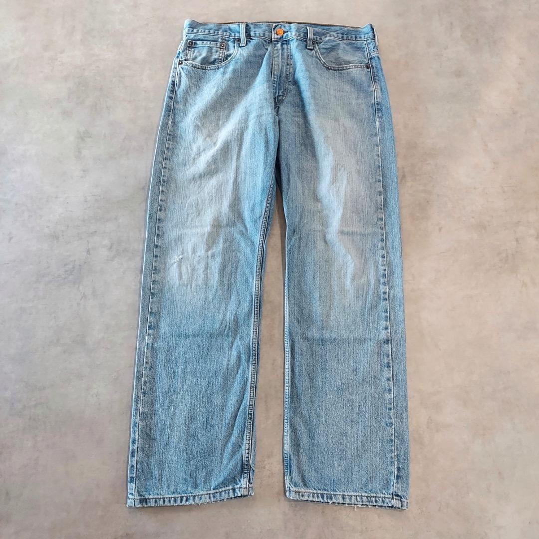 リーバイス569 Levis W32 ブルーデニム 青 ヒゲ 古着 18312 | fuufu