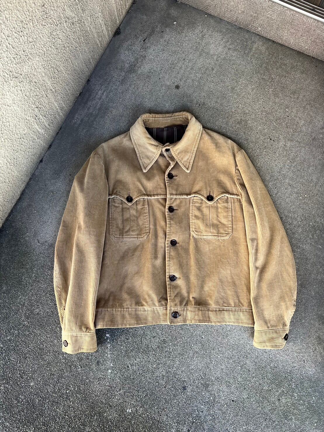 Vintage 1990s Arizona Jean Co Corduroy Jacket - Light Beige - Men’s Small -  EUC ✅90s vintage papas china corduroy jacket