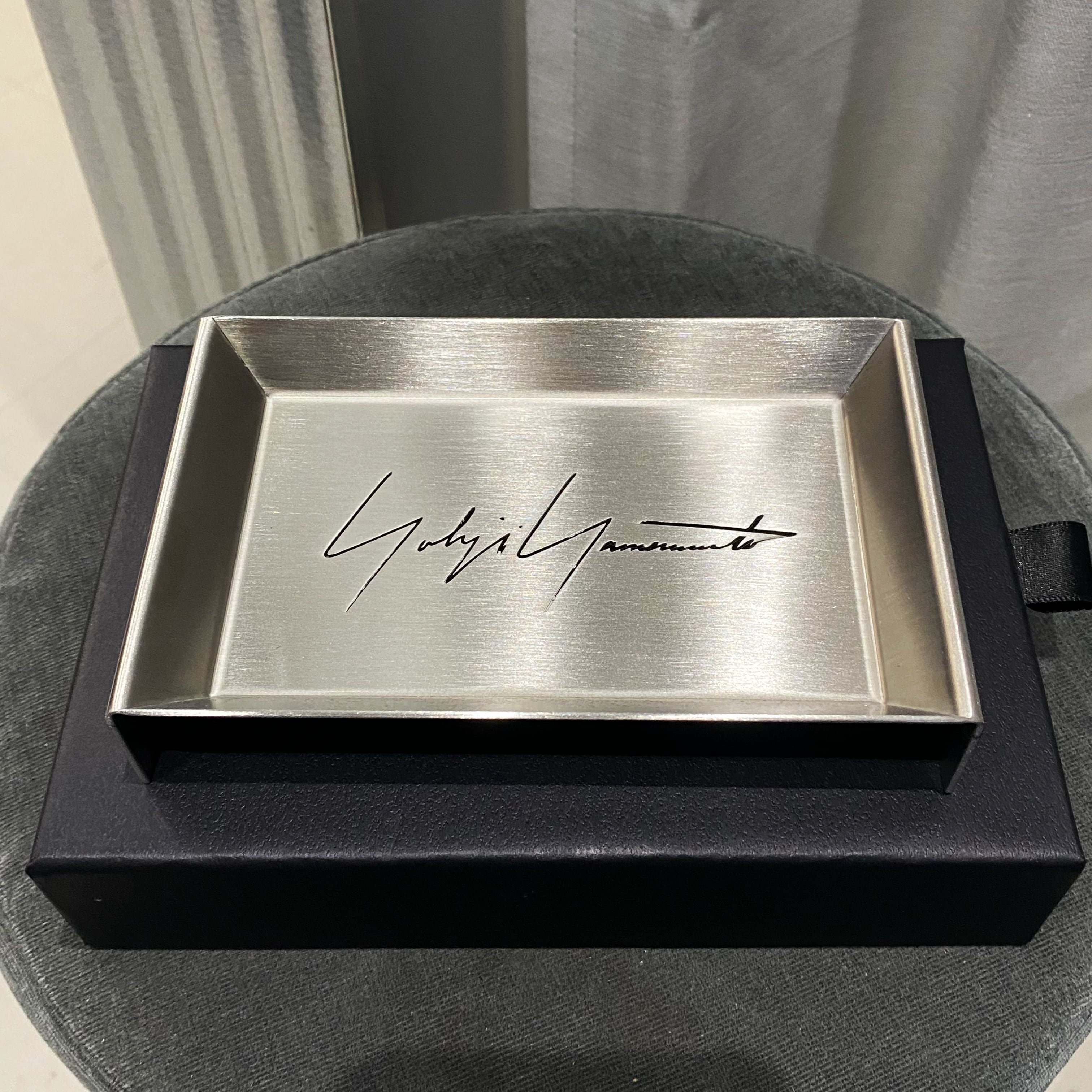 Yohji Yamamoto ヨウジヤマモト アクセサリー ステンレストレイ Yohji Yamamoto ヨウジヤマモト アクセサリー ステンレストレイ