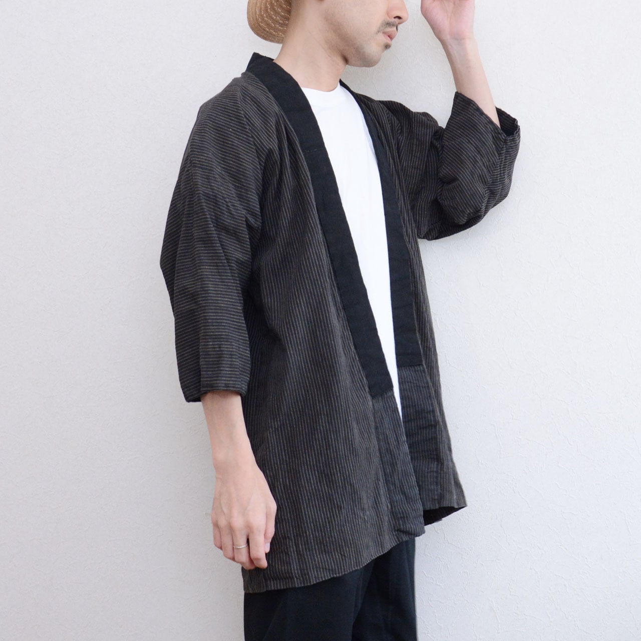 当時物セットアップ 古布 襤褸 BORO 縞 JAPAN ジャパンヴィンテージ 当時物セットアップ 古布 襤褸 BORO 縞 JAPAN ジャパンヴィンテージ