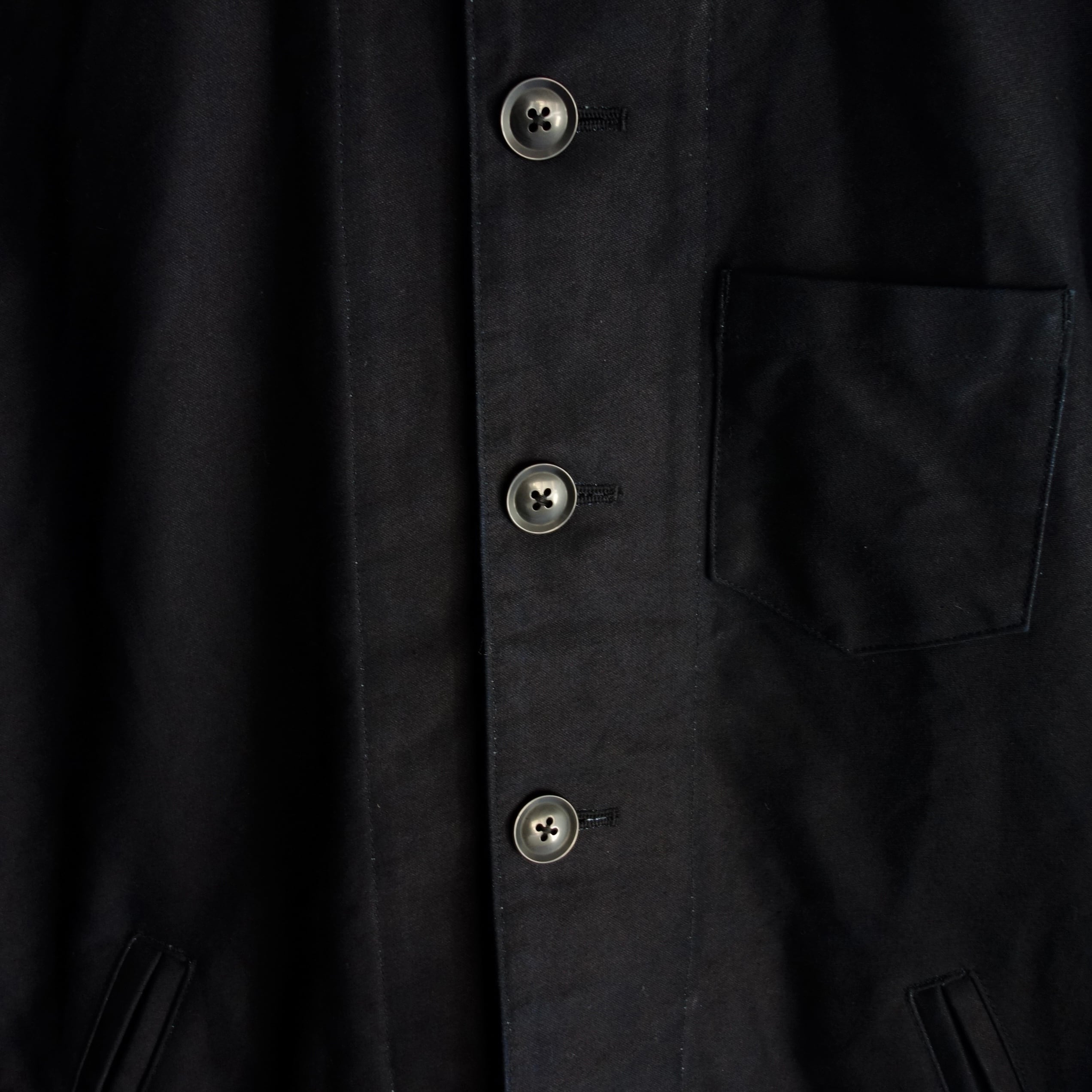 supérieur indigomoleskin coverall | ATELIER GARDENIA