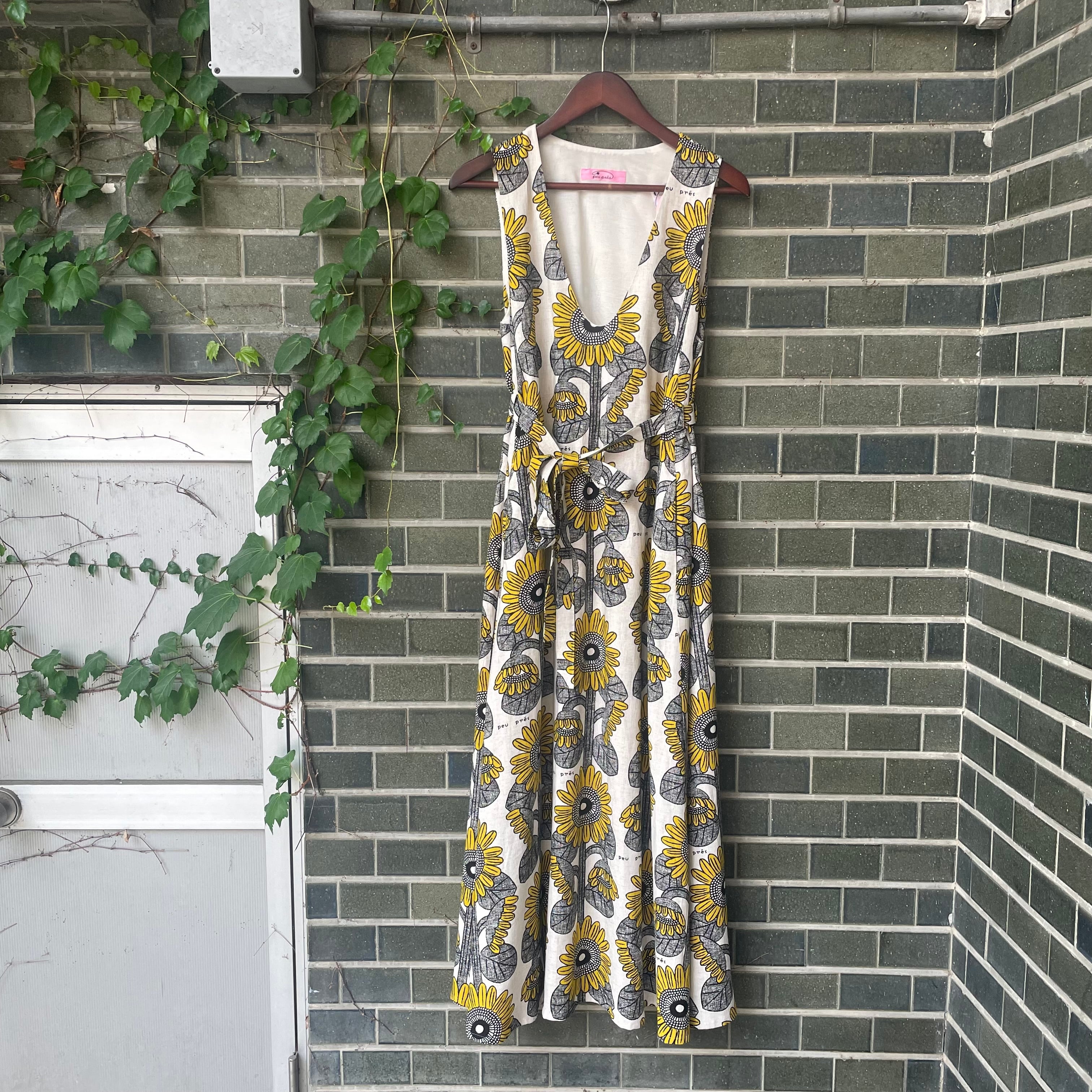 peu pres / ひまわりプリント ワンピース | CocoRyne アトリエ部 