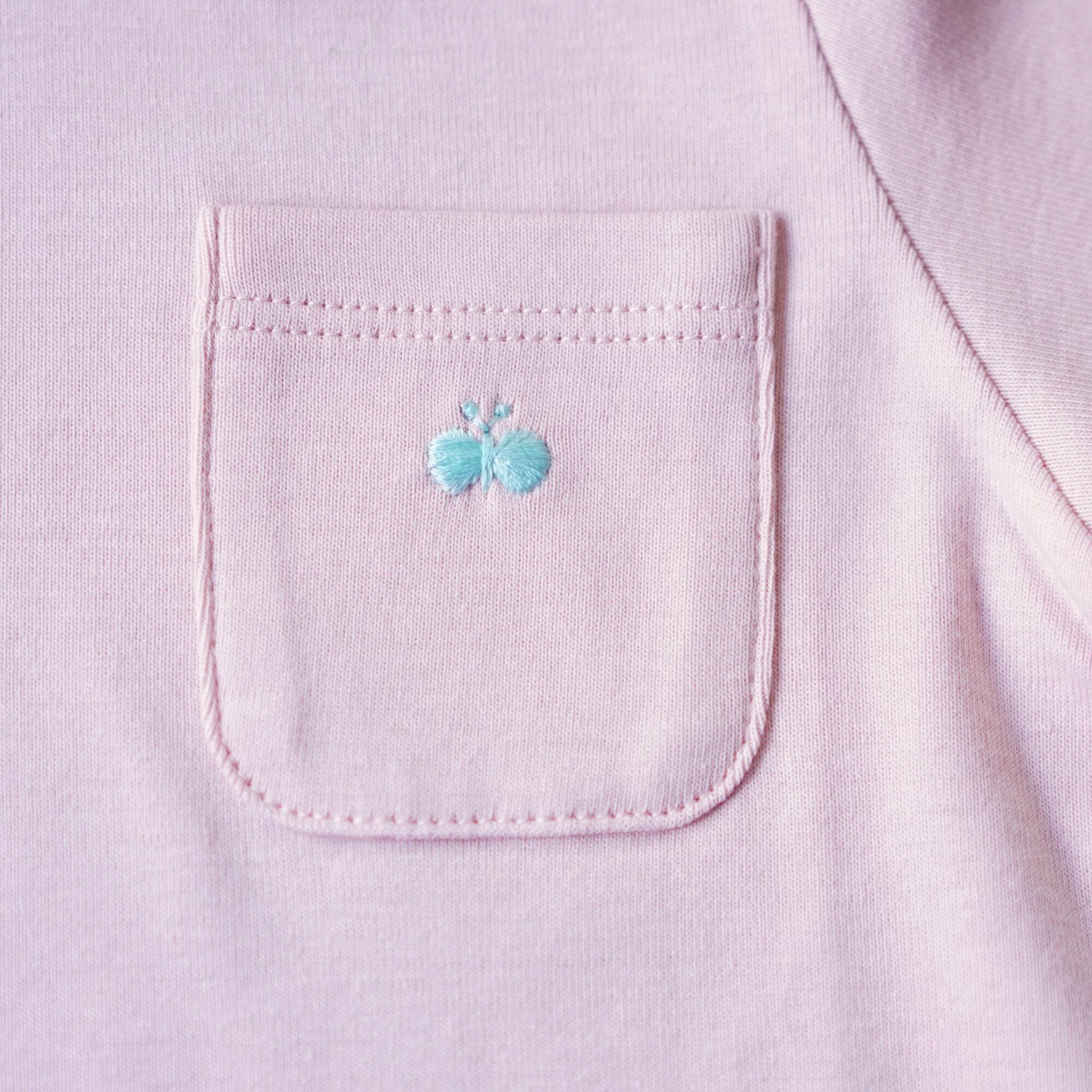 新品　Mサイズ　長袖　mina perhonen Tシャツ　ピンク mina perhonen 〉 / alku / Tシャツ / ABS8272P / pink / 110?140cm