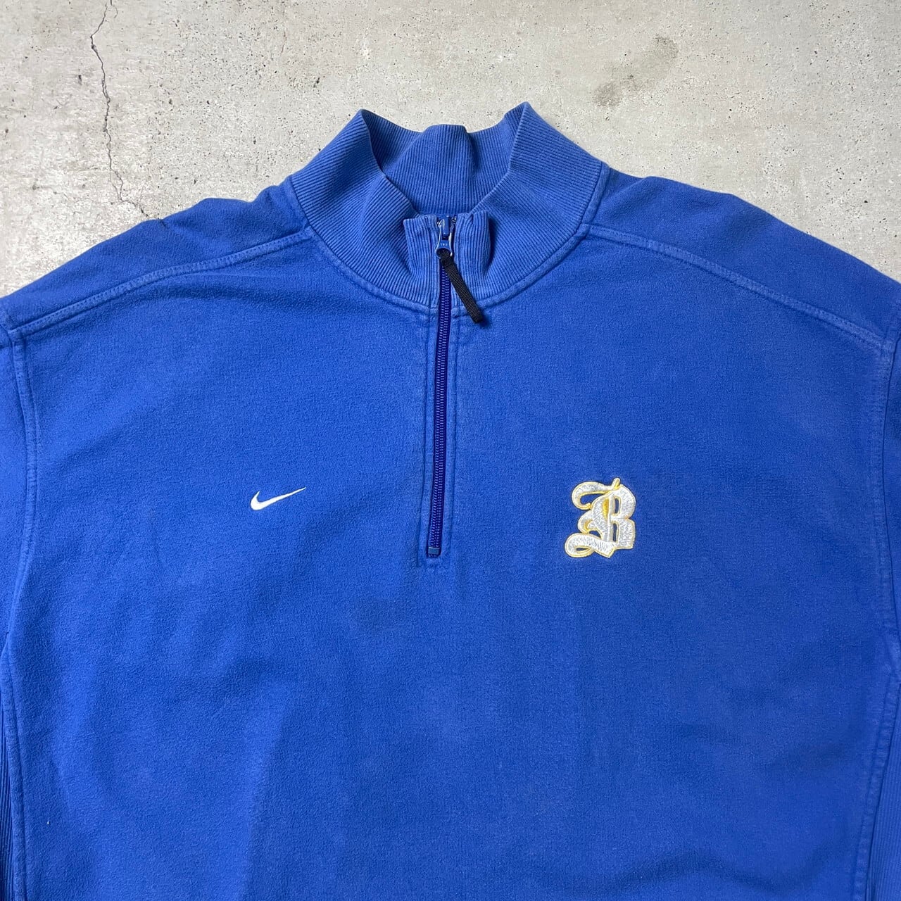 00年代 NIKE ナイキ ハーフジップ スウェットシャツ スモールス