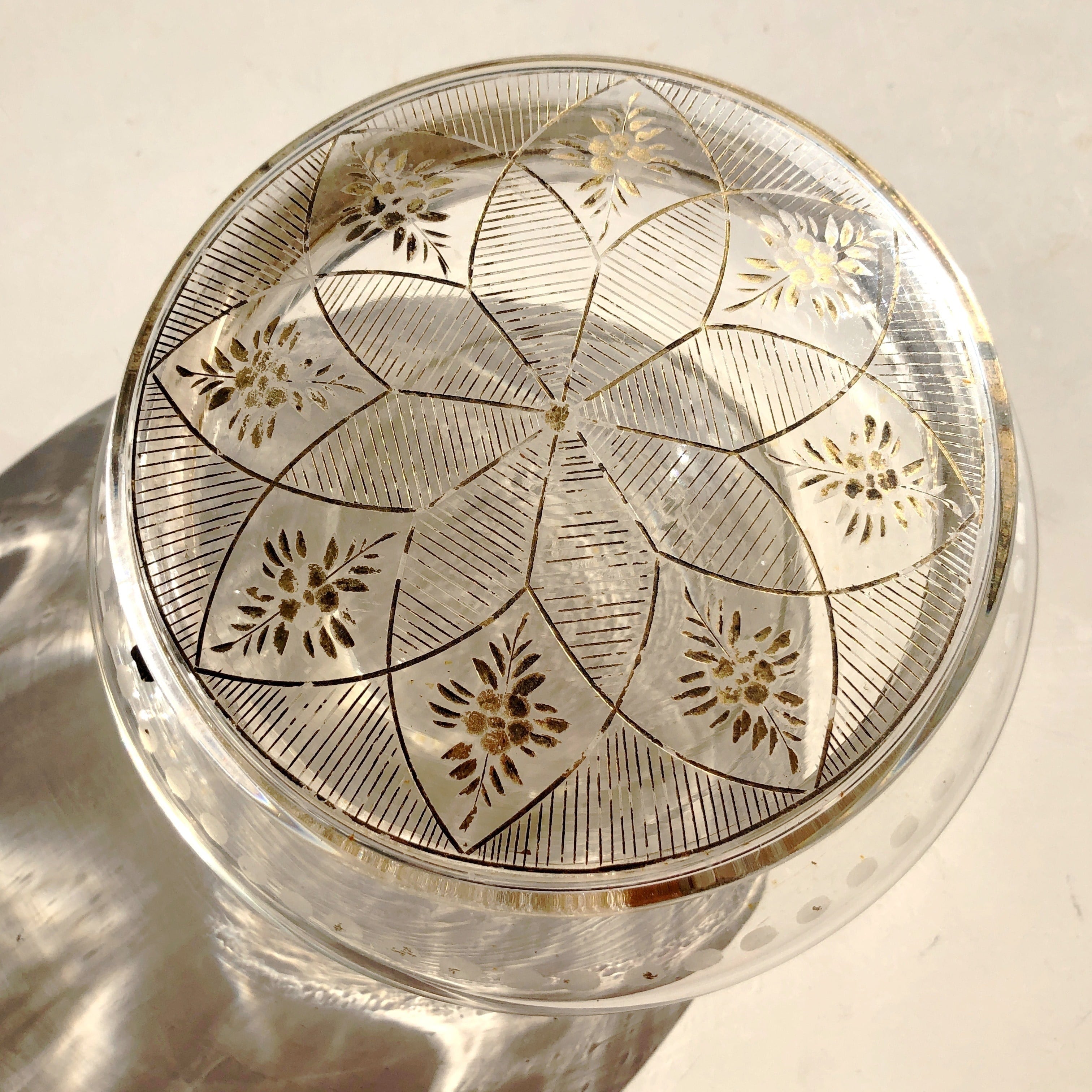 クリスタルガラスのボンボニエール | メルキュール骨董店