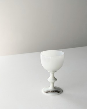 Portieux Vallerysthal　/　opaline glass　オパリンガラスのゴブレット