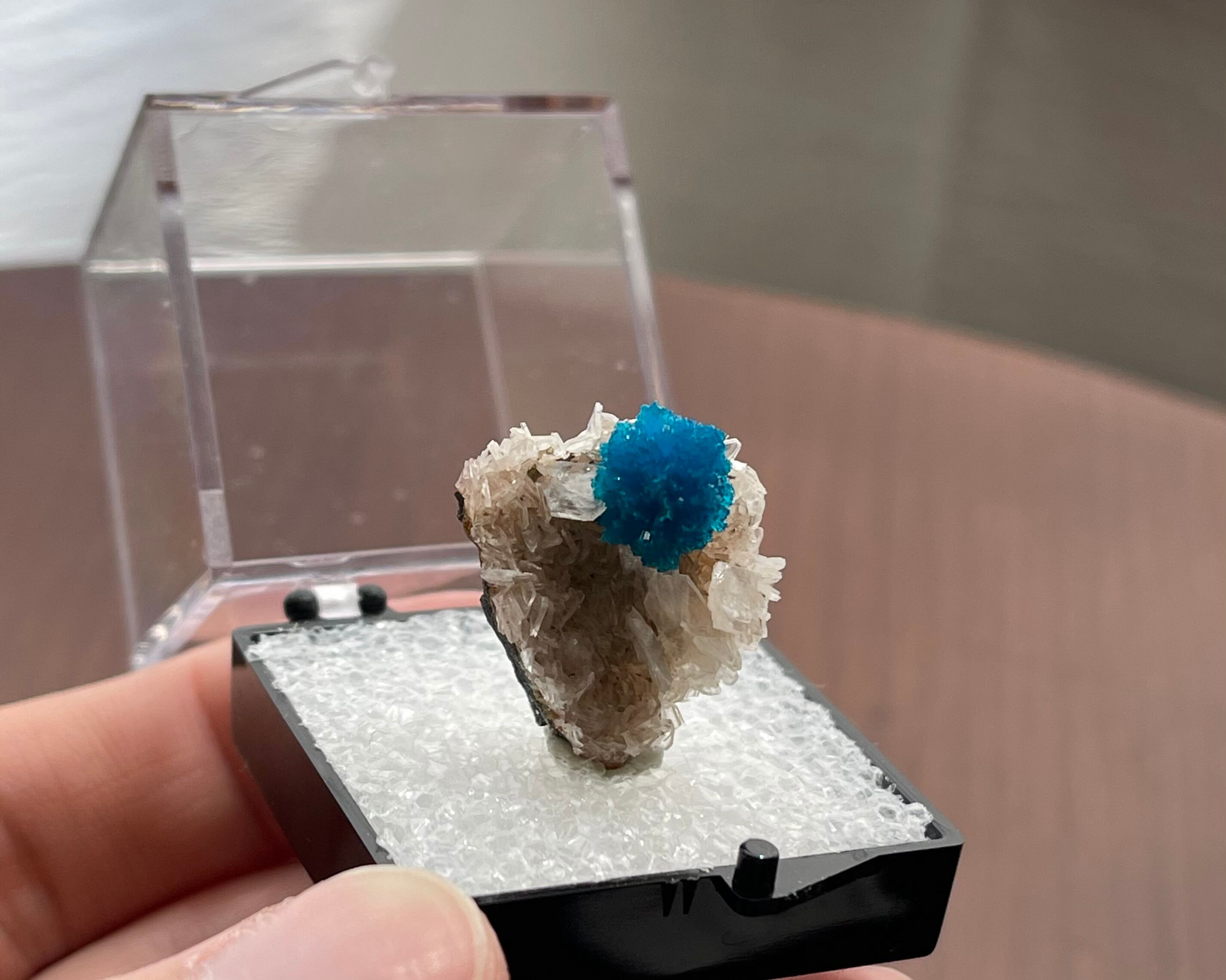 カバンサイト/スティルバイト【Cavansite with Stilbite】インド産