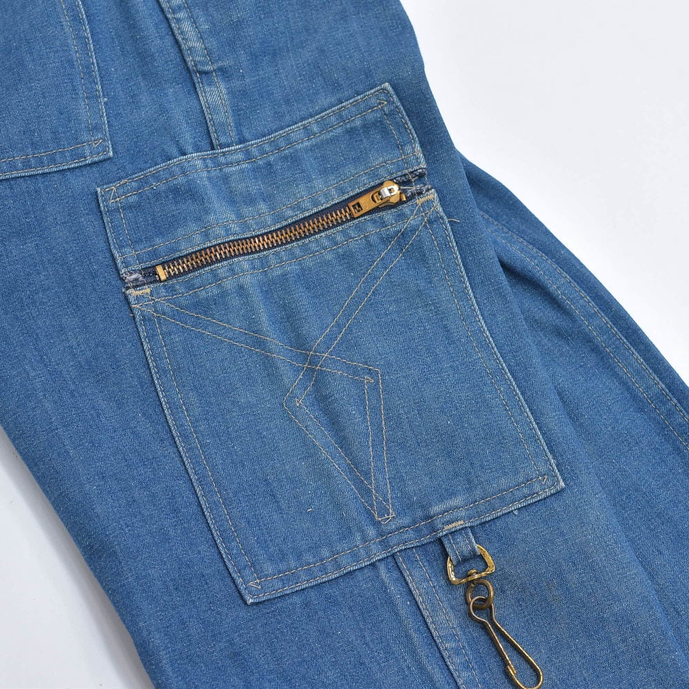 60～70s CHEAP JEANS 5ポケットデザイン ブーツカット デニムパンツ