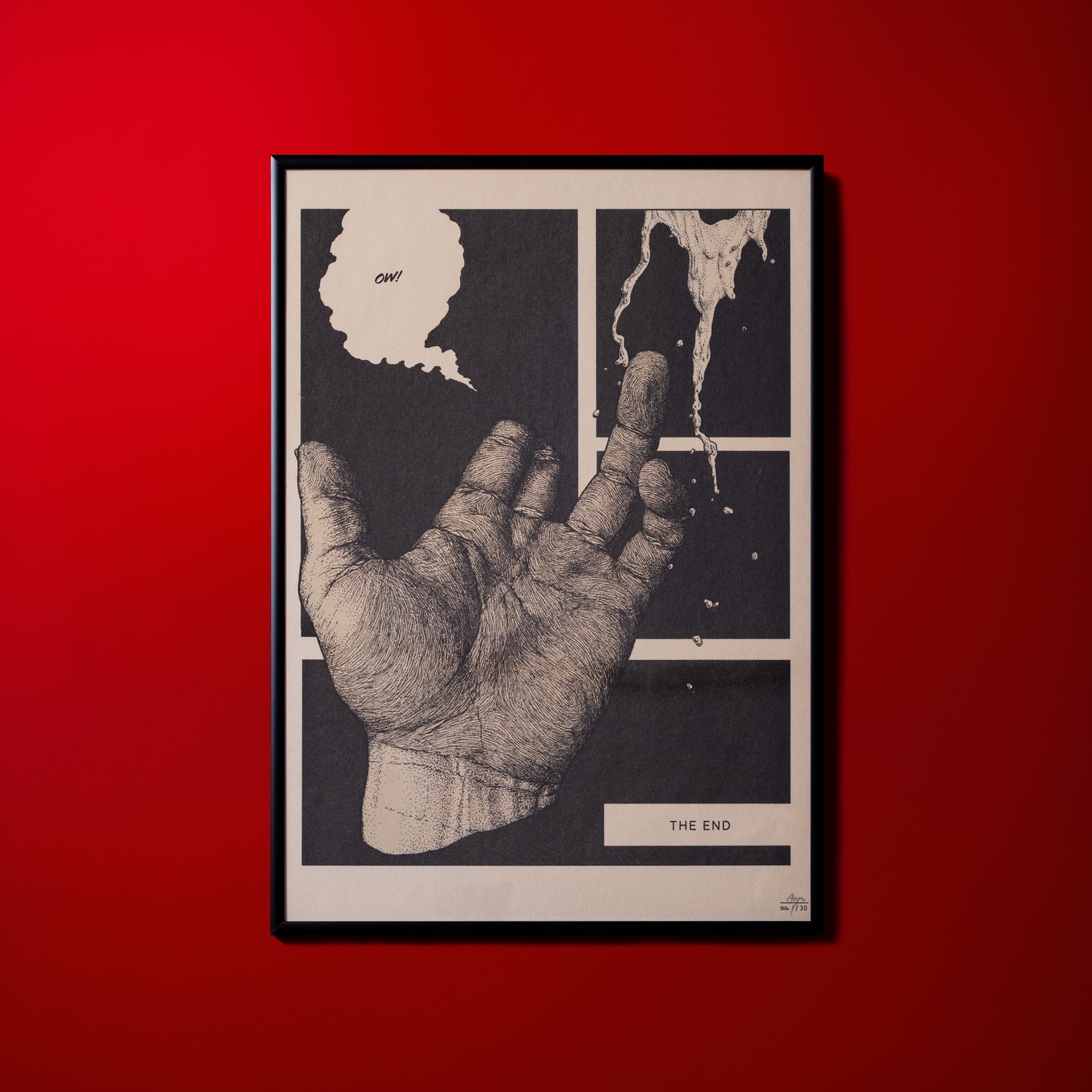 Risograph Poster “urge” (A3)