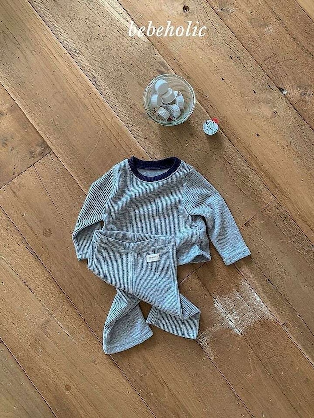 予約⌇BEBEHOLIC / Pepper shirring set