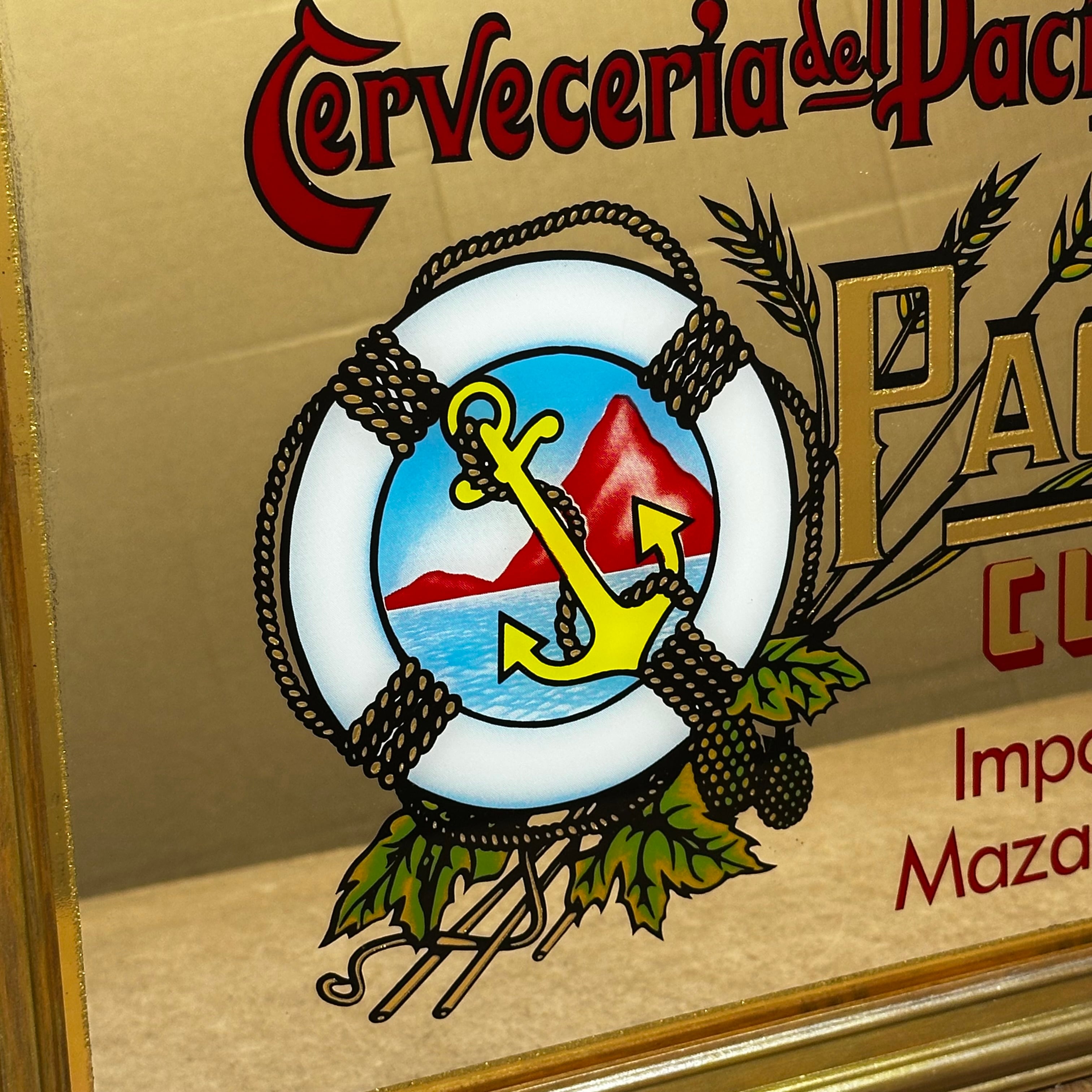 CERVEZA PACIFICOパブミラー | Various Vintage