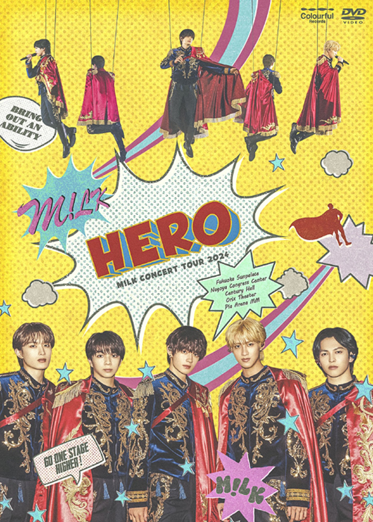 【ホログラムトレカ付】M!LK「M!LK CONCERT TOUR 2024 『HERO』 (通常盤)」DVD