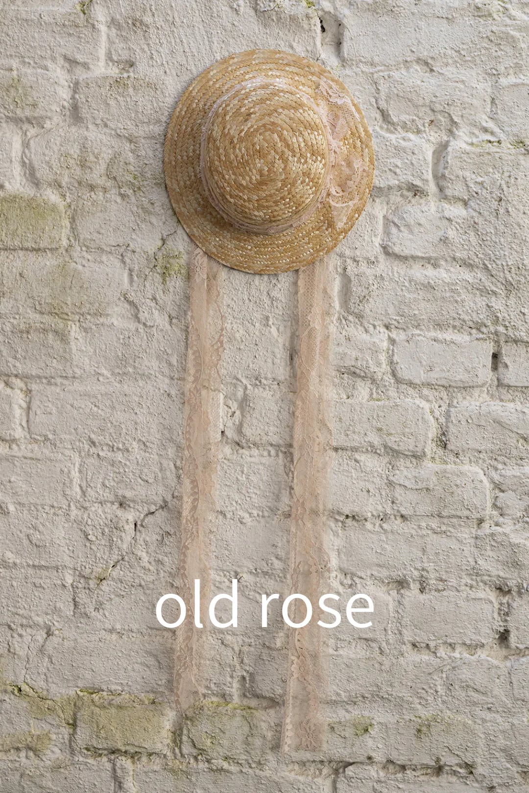 FROU FROU-THE CHARLOTTE HAT/OLD ROSE