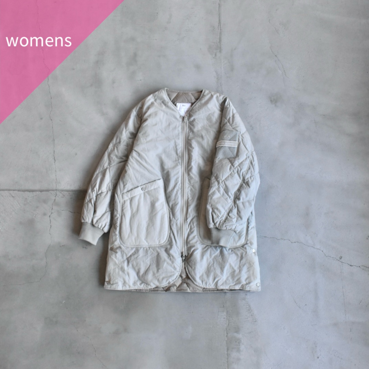 NANGA × MANUAL ALPHABET | FTQ REVERSE DOWN COAT リバーシブル ダウン コート