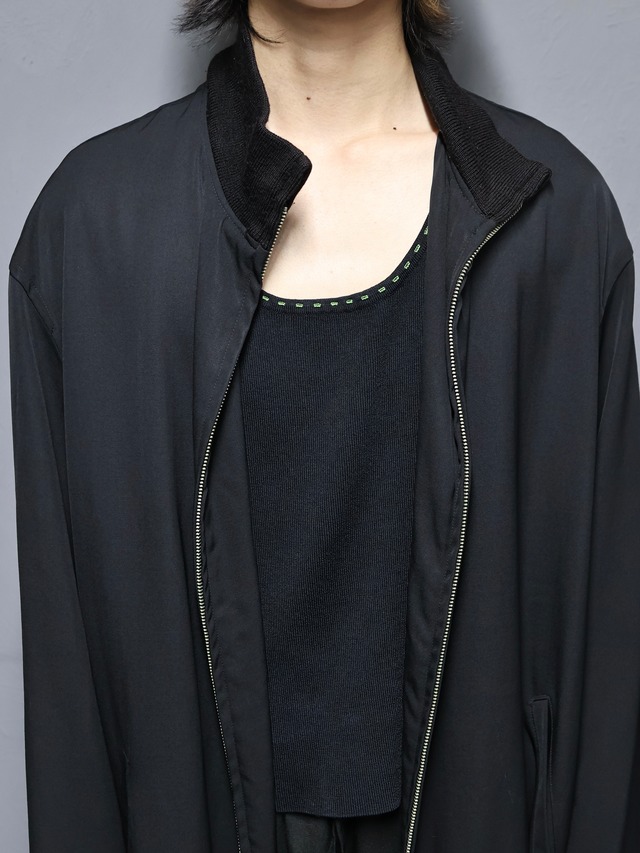 【Y's for men】zip design long coat