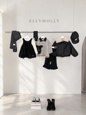 エリーモリー / ELLY MOLLY / ビッグカラーシアリングジャンパー / 韓国子供服 / キッズ / 26winter〖取寄〗*5~11号*