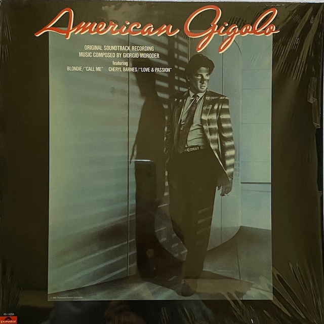 【LP】Giorgio Moroder – American Gigolo (Original Soundtrack Recording)