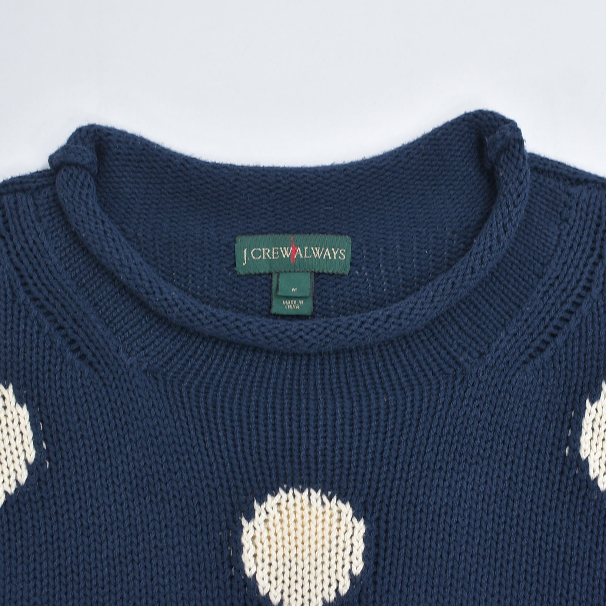 10s J.CREW ALWAYS ジェイクルー オールウェイズ ドットパターン