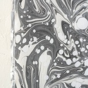 「墨色〜マーブルドット〜」セオアルファ楊柳　〜浴衣・夏着物・単衣