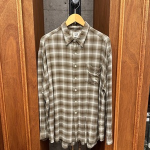 90S GAP RAYON SHIRT XL ⑧