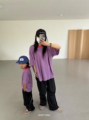 【取寄/韓国直送】Mikki 26/SM クールボーダーTシャツ |家族コーデ |夏服|韓国子供服