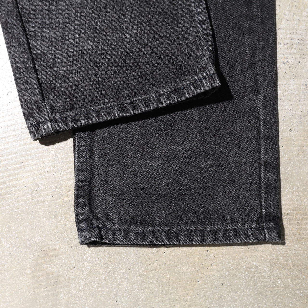 美品 34×30 USA 95年 オレンジタブ Levi’s 505 サルファブラック デニムパンツ