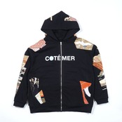 【RPK-003】リメイク着物スウェットフーディ REMAKE KIMONO SWEAT HOODIE