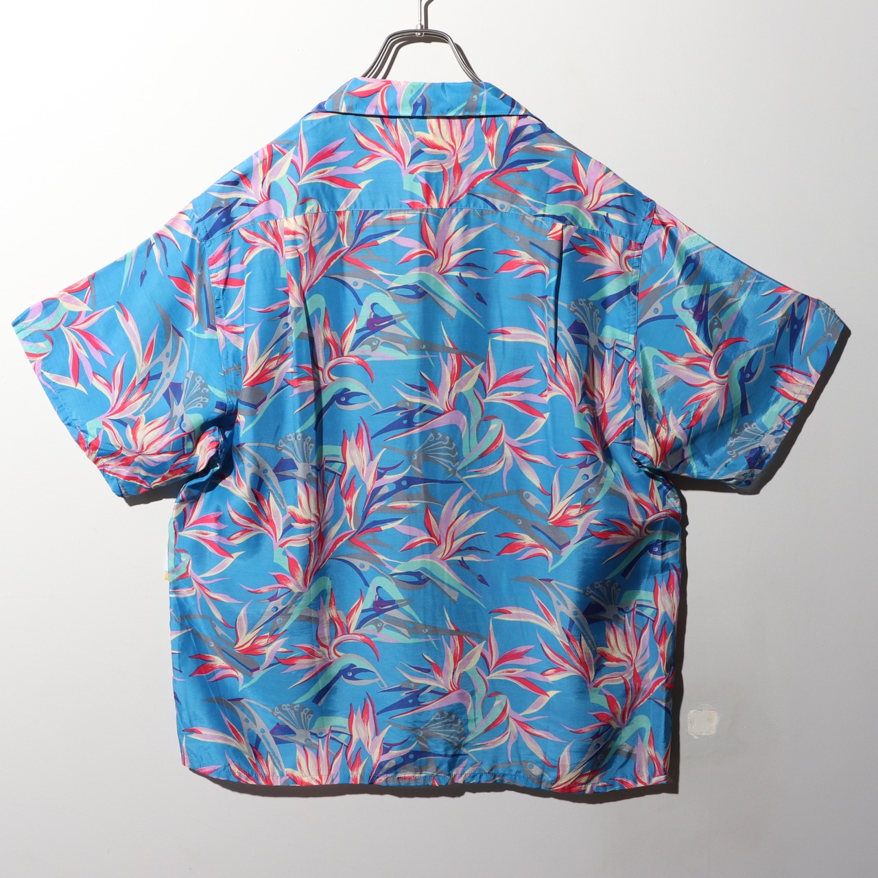 美品 M 87年 極楽鳥花 patagonia パタロハ パタゴニア アロハシャツ bird of paradise