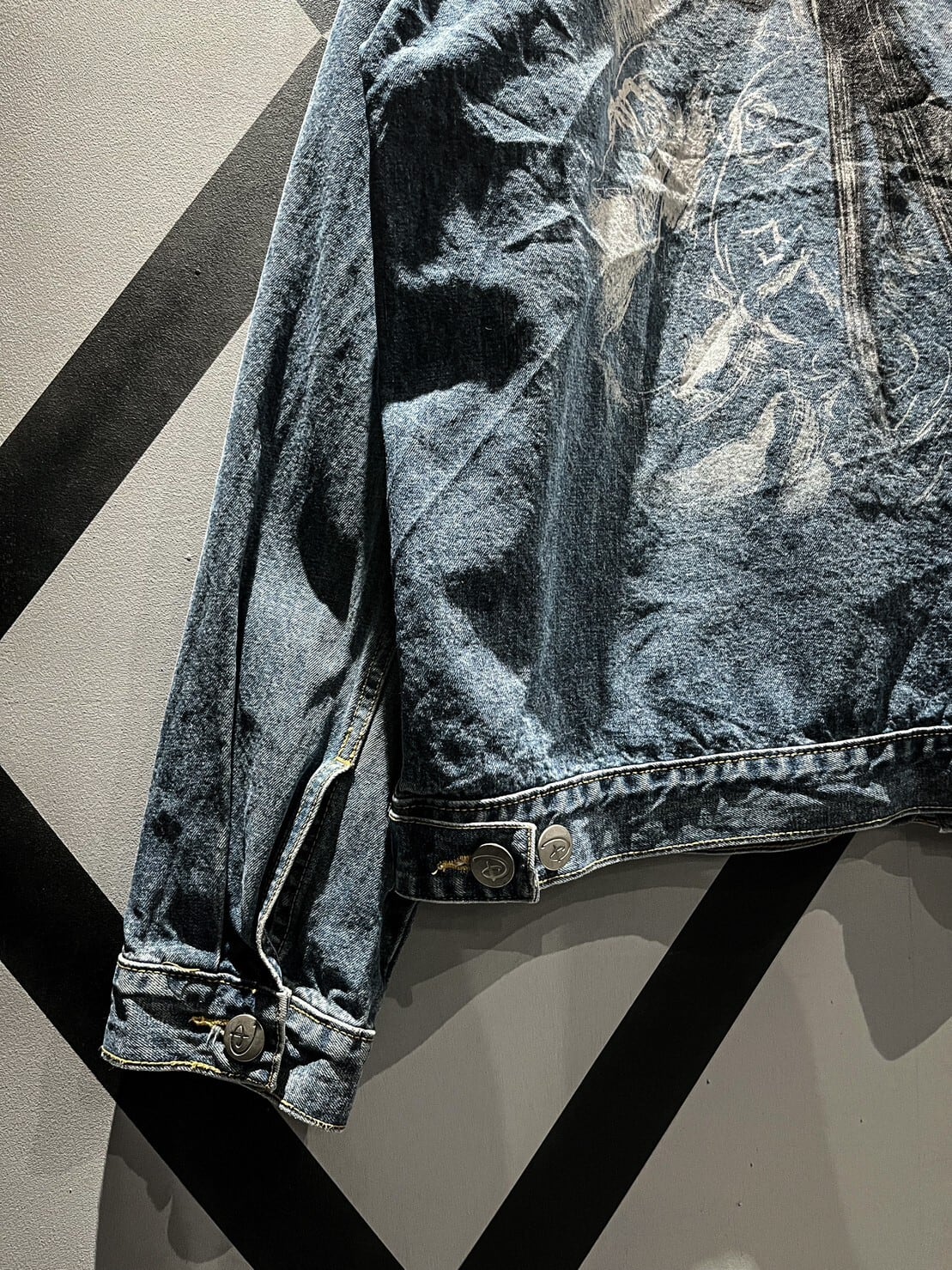 【完売品】　ディズニー　ナイトメアビフォアクリスマス　デニムジャケット　Gジャン X VINTAGE】