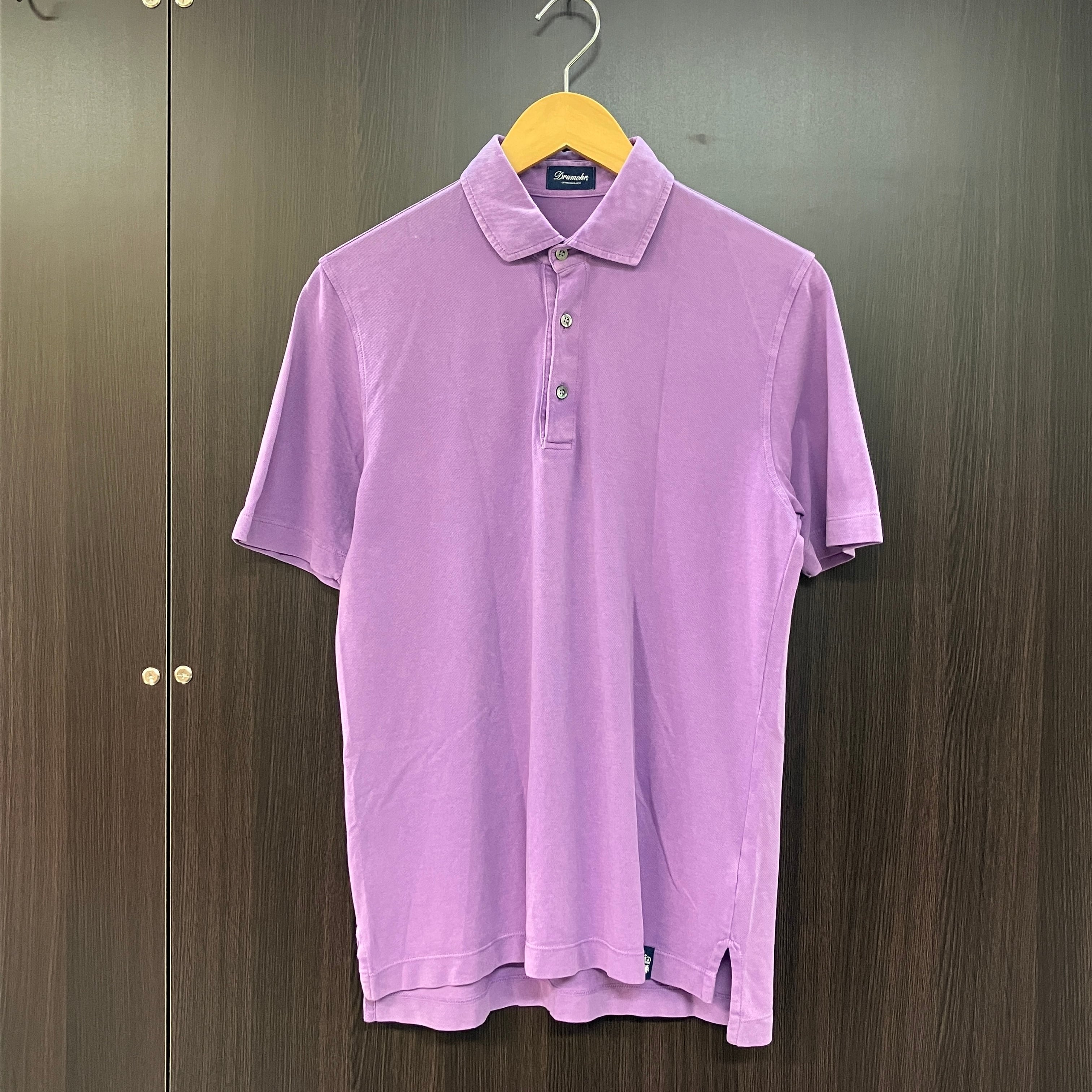 Drumohr 50 コットン鹿子 Drumohr 鹿子 POLO SHIRT《S》 | safarionline