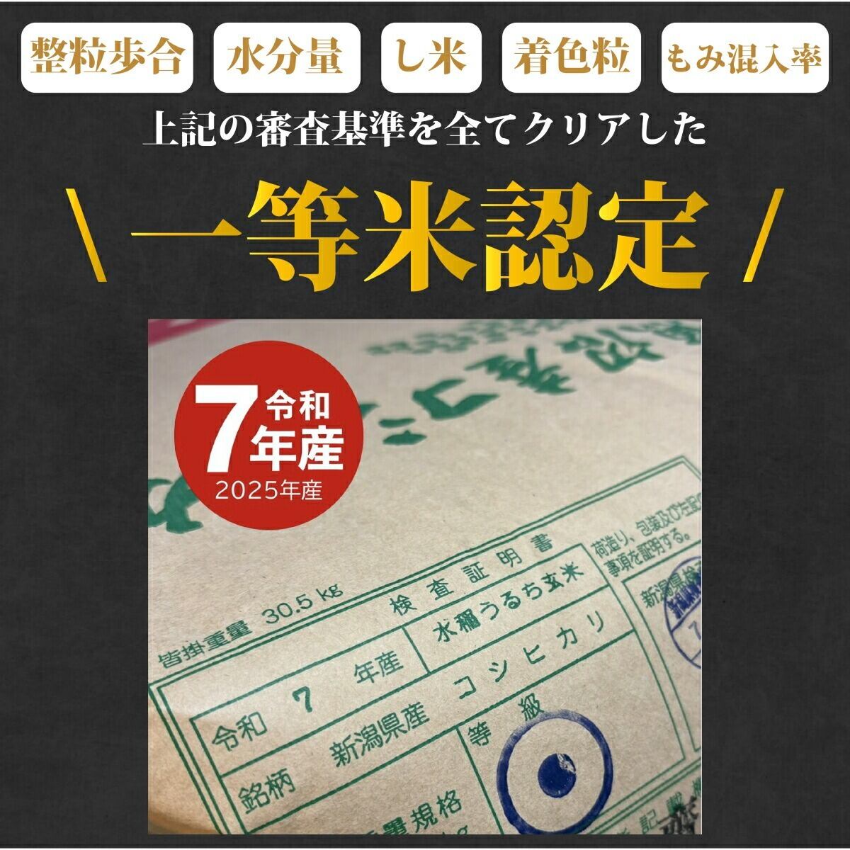 極上 魚沼米 魚沼産コシヒカリ 2.5kg 令和7年産 新潟県産 ギフト