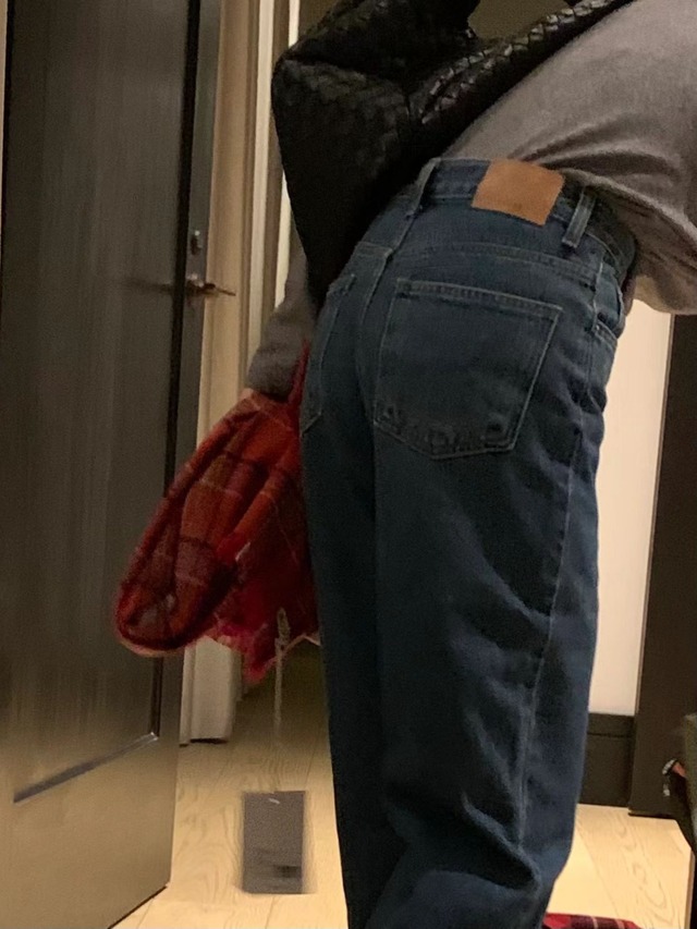 (予約) ounce / Bow deep blue denim 1color