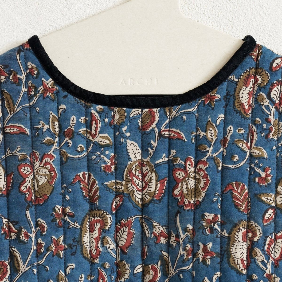 ARCHI / BLOCK PRINT QUILTED VEST | fons