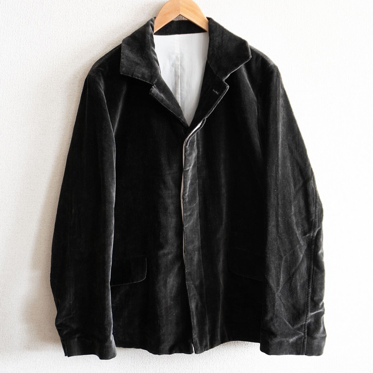 semoh”Horse Leather Pharaoh Jacket Black” | PAY ID
