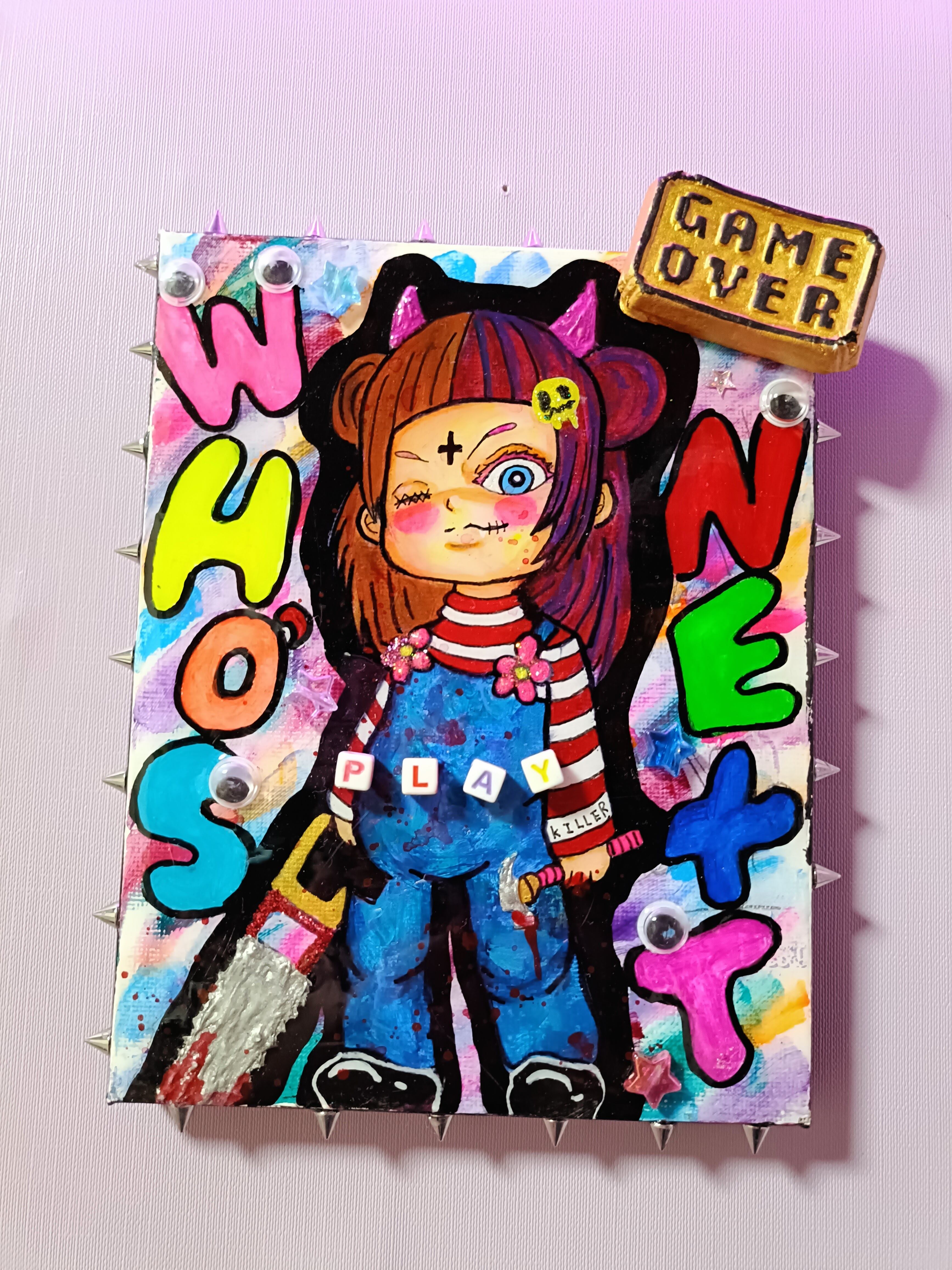 愛と狂気のマーケット出展作品】Icono-Eye-破壊02- | Icono-Eye:Chika