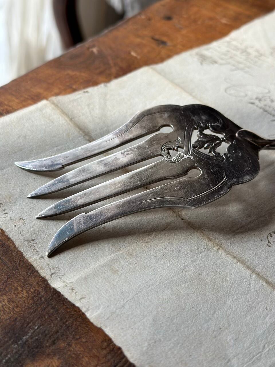 サービングフォーク 焼き菓子 魚料理 | Brocante de La Cocotte