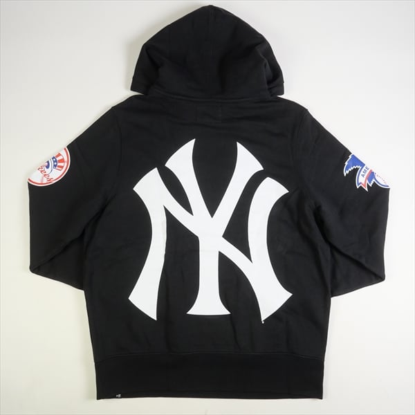 supreme × new york yankees hoodie