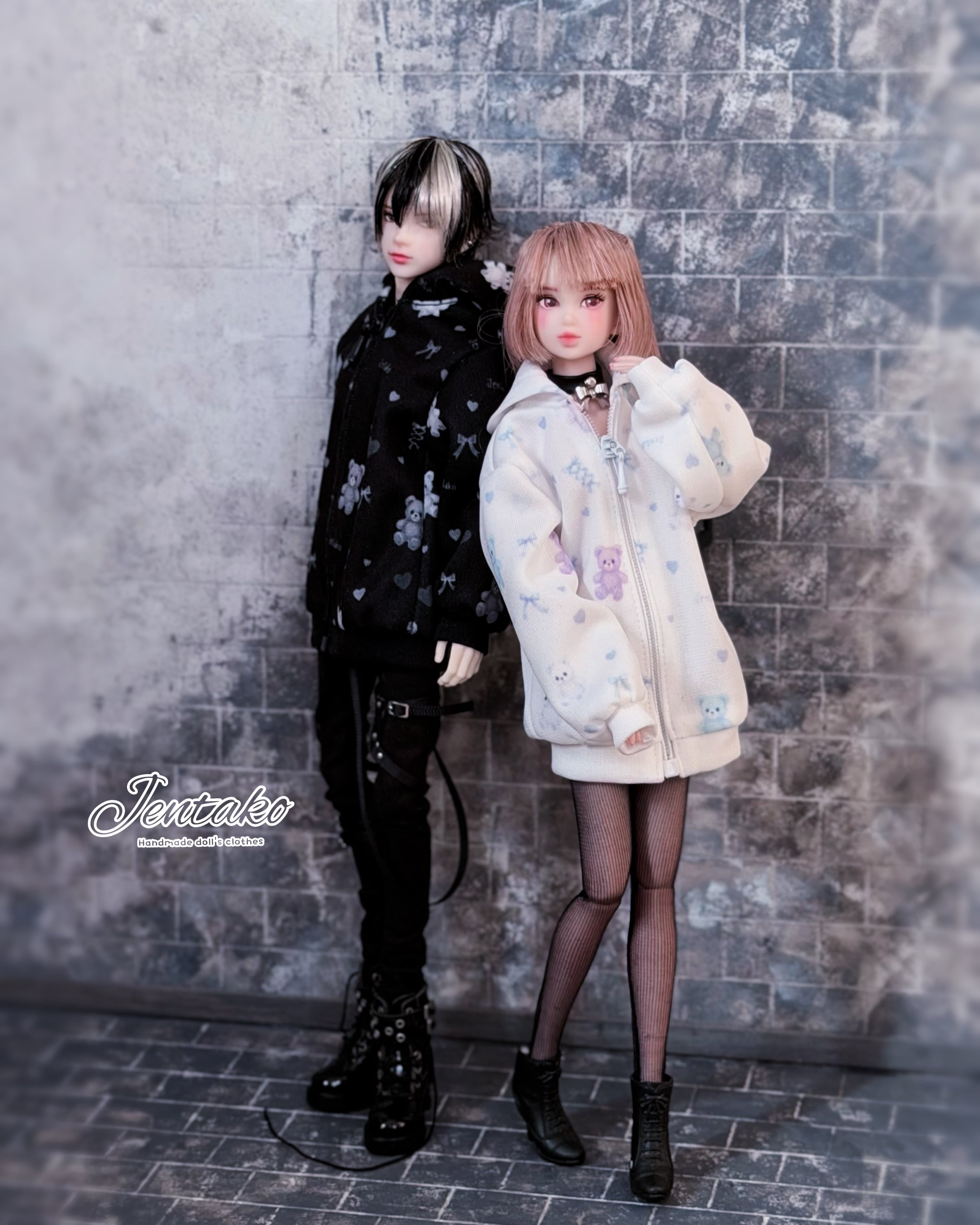 22・27・30cm】Jentakoくまちんパーカー 3rd | Jentako