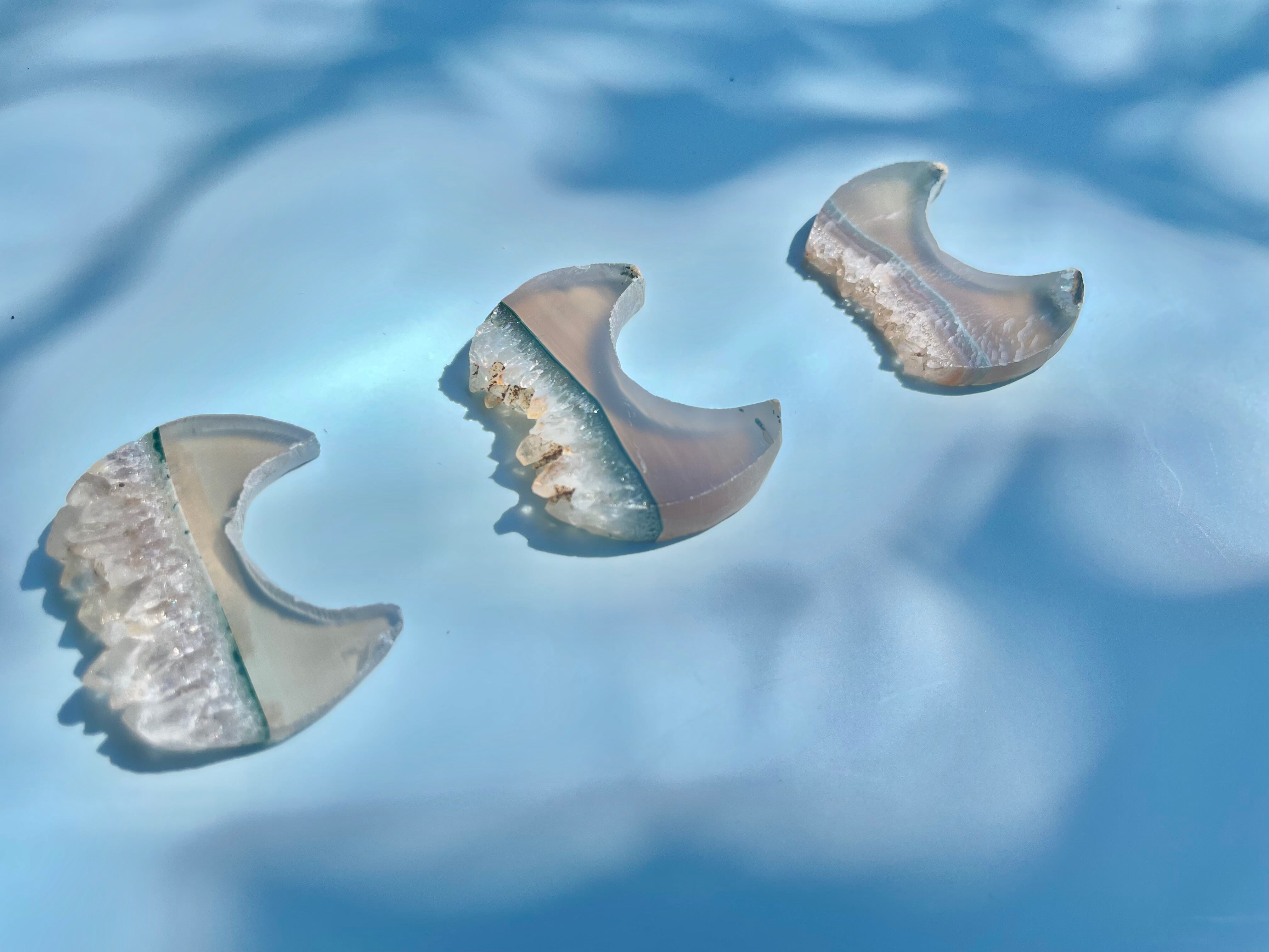 Agate Moon / 瑪瑙　月　L