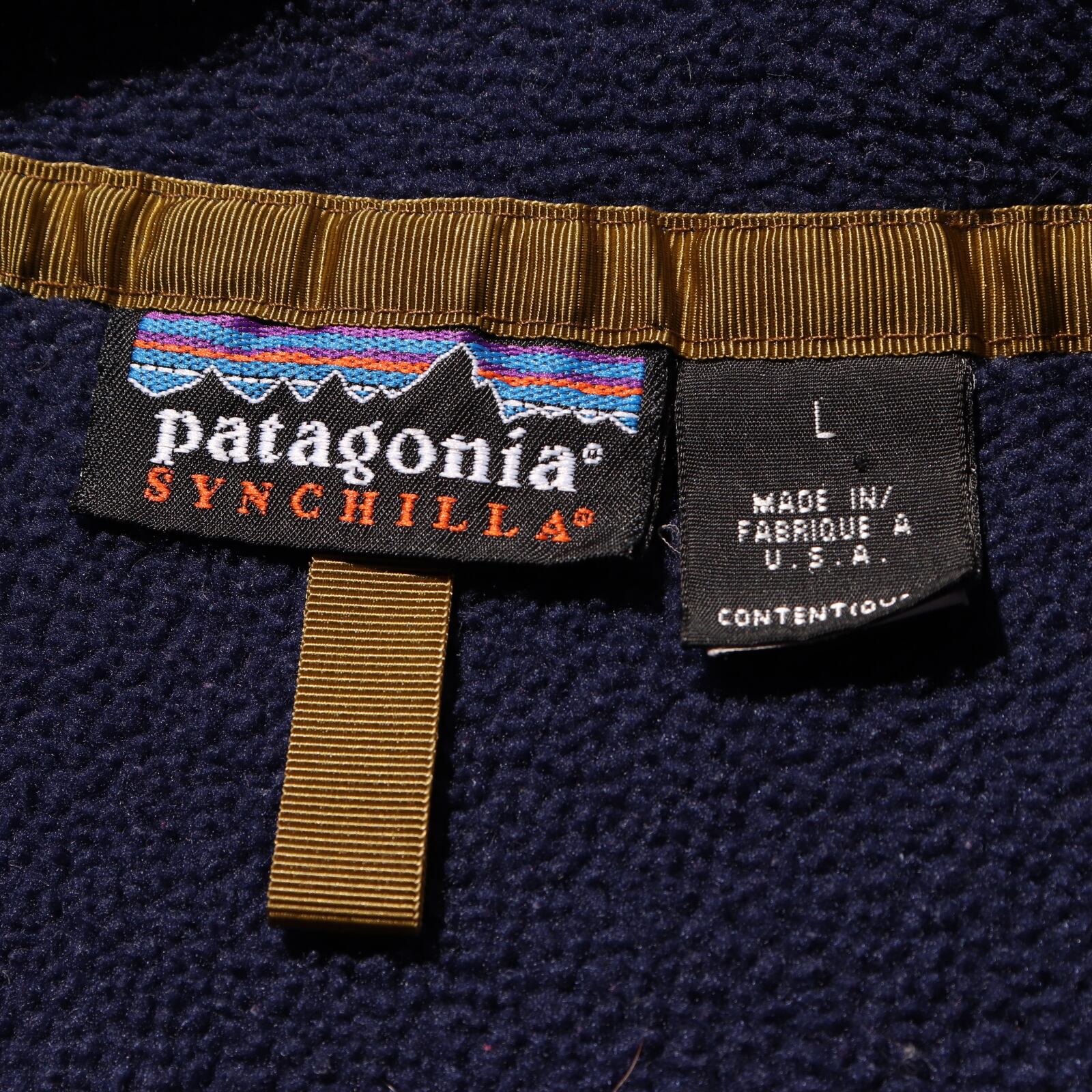 美品 L 米国製 90s ネイビー シンチラ スナップt Patagonia パタゴニア フリース synchilla | ENCOUNT  powered by BASE
