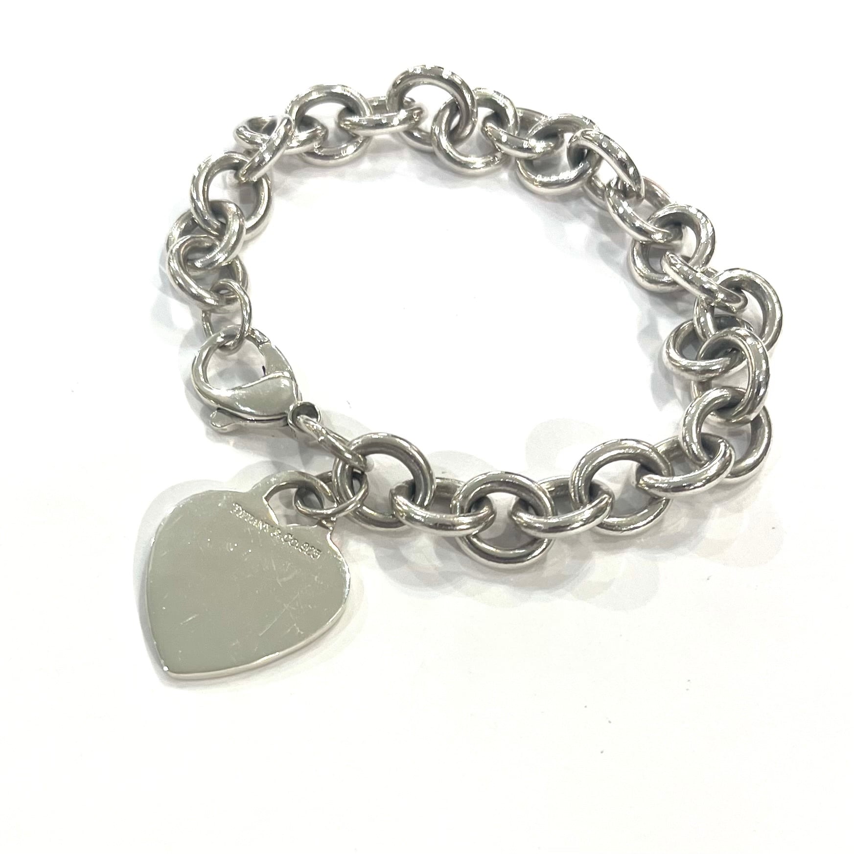 TIFFANY&CO. 】2662 ティファニーハートタグブレスレット シルバー925