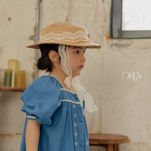 【予約】OREN Jardin lace hat