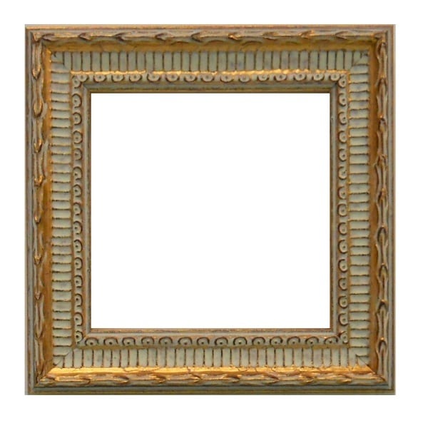 額縁アンティークおしゃれフレーム金/赤【32-6123】銀/青【32