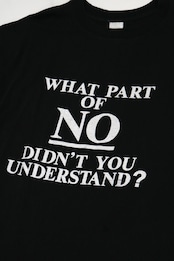 Message print t shirt