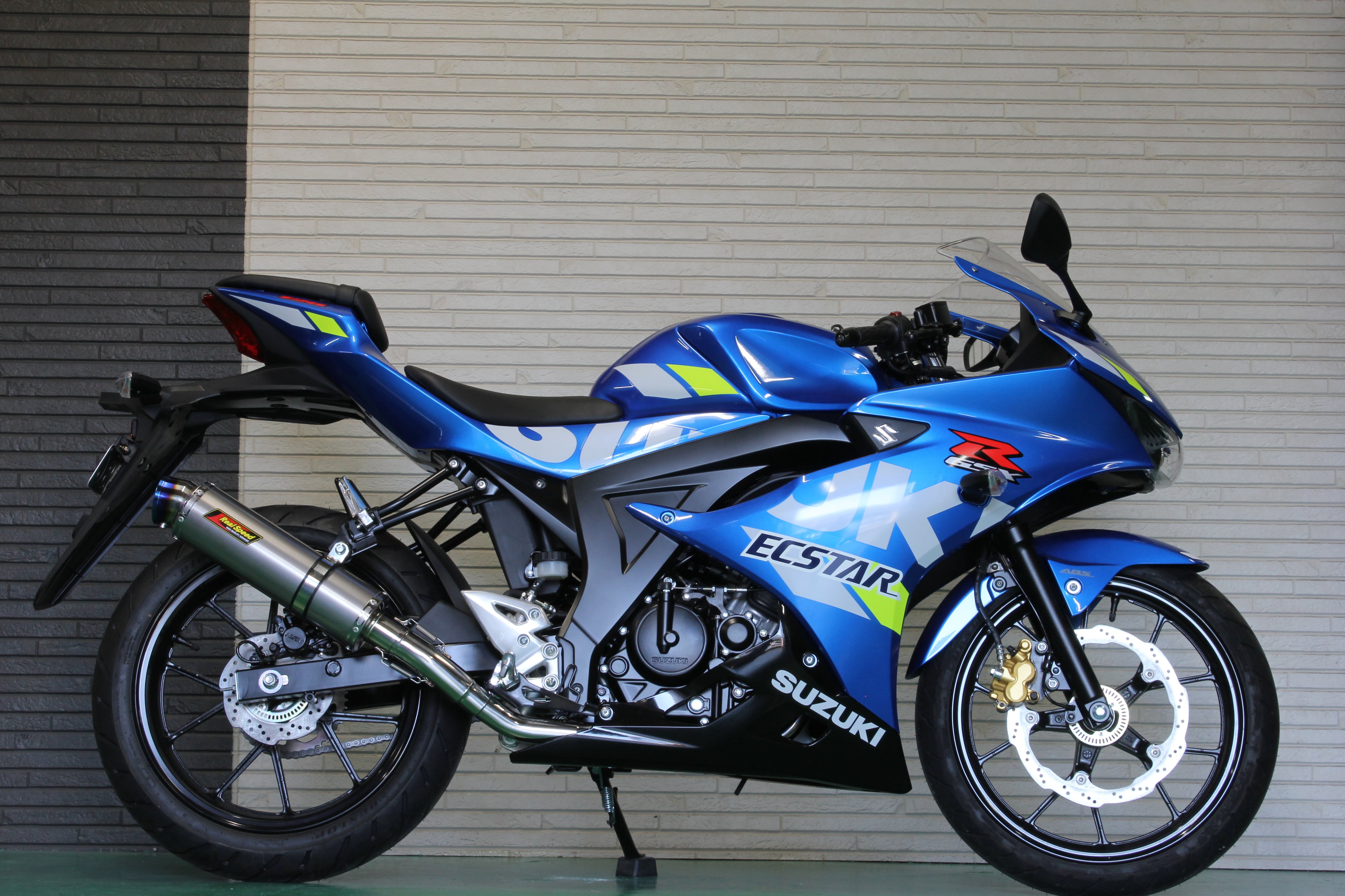 GSX-R125 ( 2BJ - DL33B ) METEO メテオ チタン ソリッド マフラー