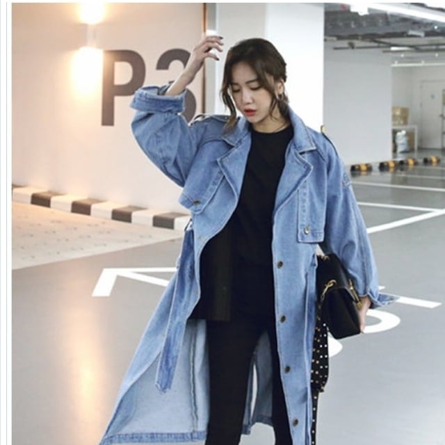 大人カジュアル レディース 春服 トップス デニム コート レディース